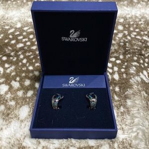 BNIB Swarovski clip on earrings